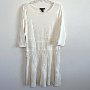 LAUREN Ralph Lauren‎ Women’s Off White Dress Size Large